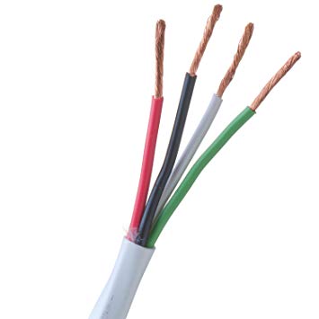 CABLE SEG/COMM & AUDIO SOL. 22x4 1000' WHITE