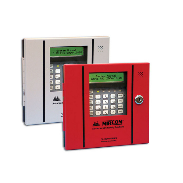 CAJA Y PUERTA ANUNCIADOR 1000 2 MODULOS ROJA