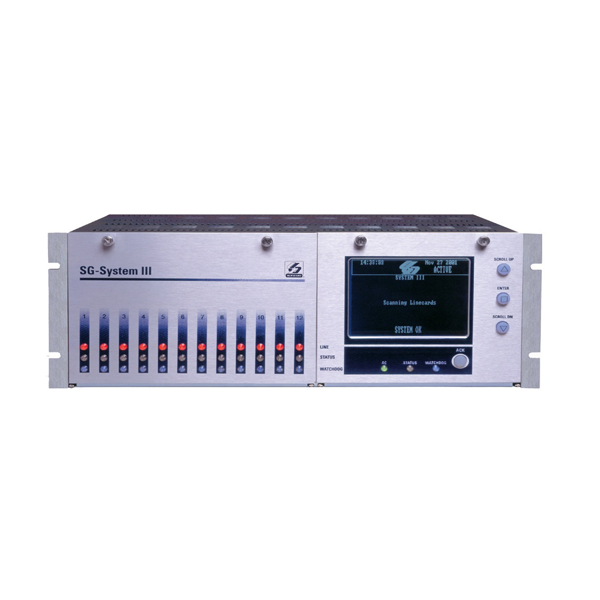Rack Expansor de SYSTEM III con pantalla LCD y Back PCB