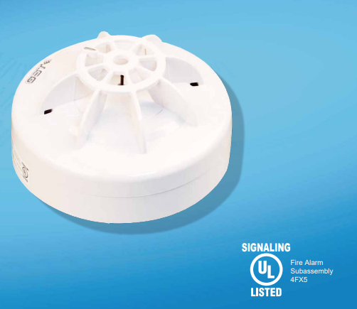 DETECTOR DE CALOR CONVENCIONAL POR AUMENTO DE TASA Y TEMPERATURA FIJA