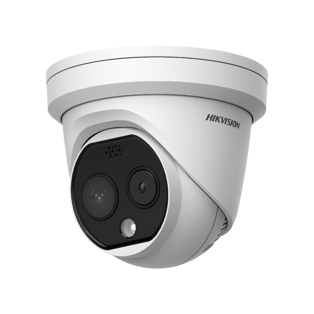CAMARA TIPO MINIDOMO TERMOGRAFICA DETECCION DE FIEBRE IR 15 m