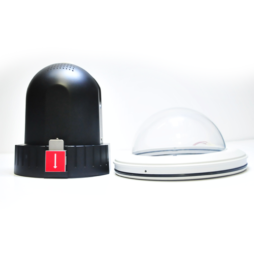 IP PTZ Camera 23X D/N, NTSC, 480TV Pedant Outdoor, clear 24vac