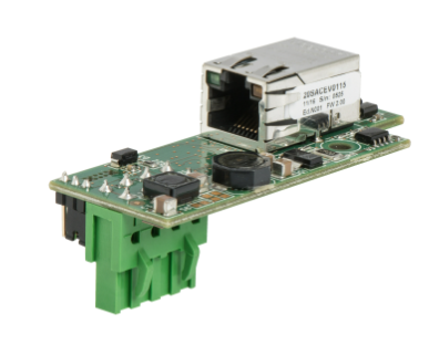 Tarjeta intreface Ethernet PoE para sensores CIAS y Barreras