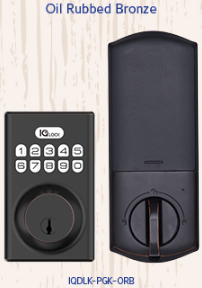 CERRADURA INALAMBRICA PowerG Door lock, Oil-Rubbed Bronze