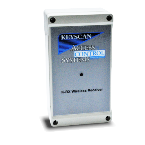 Wireless receiver, 10 -24vdc operation @ 80mA, up to 150' reading range