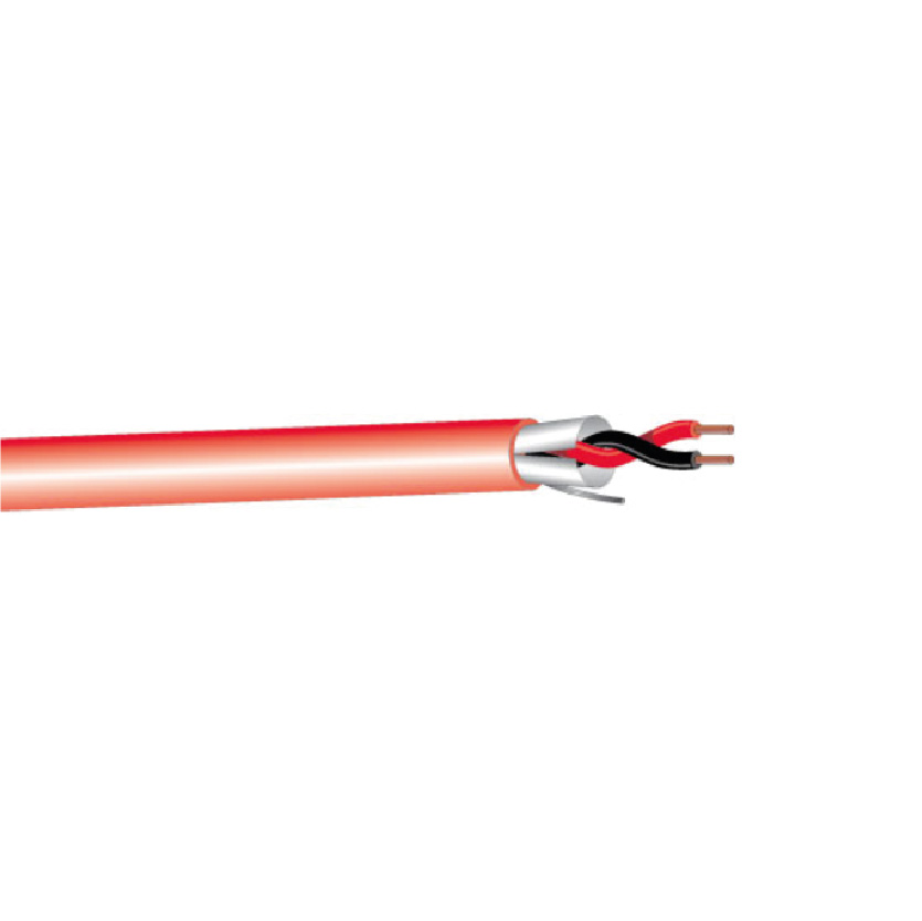 CABLE INC.#18/1 PAR TRENZADO C/SHIELD RED FPL 1000'