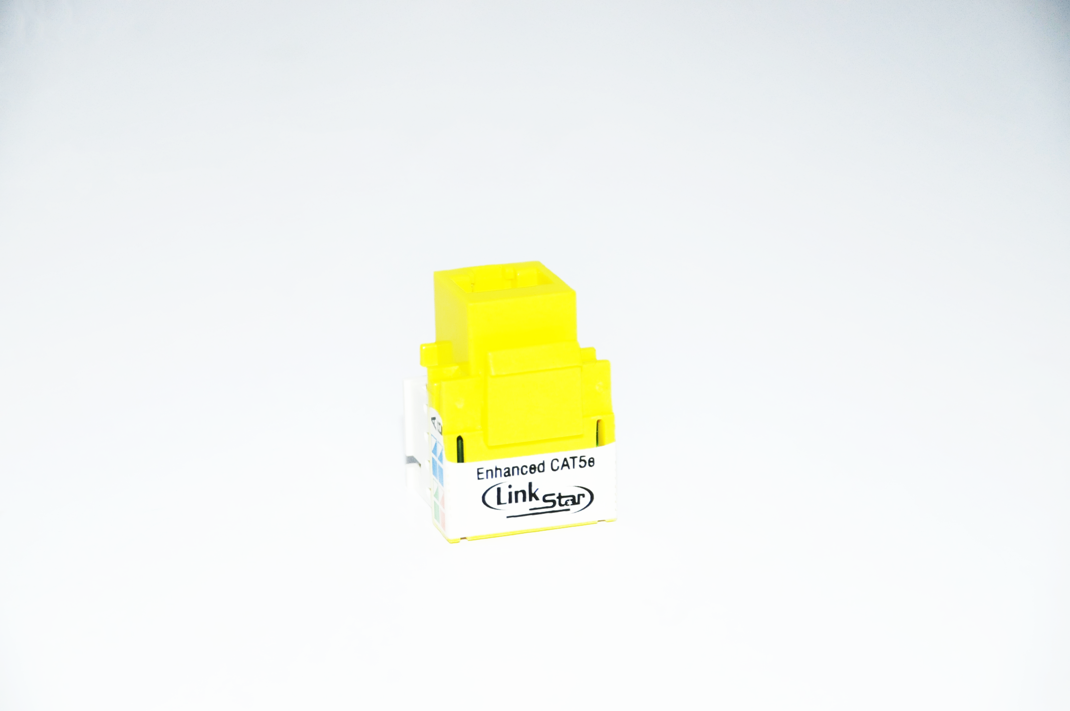 JACK RJ45 CAT5E AMARILLO