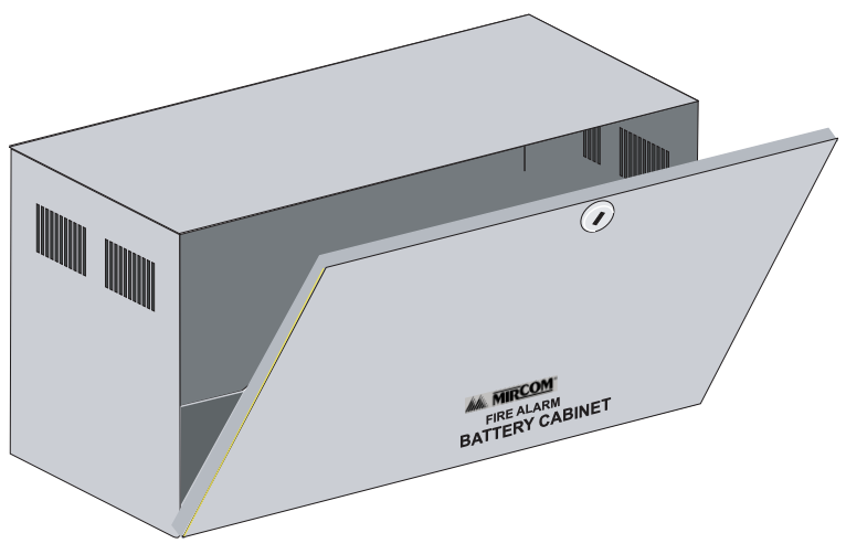 BATTERY BOX. MOUNTS UP 60AH ROJO