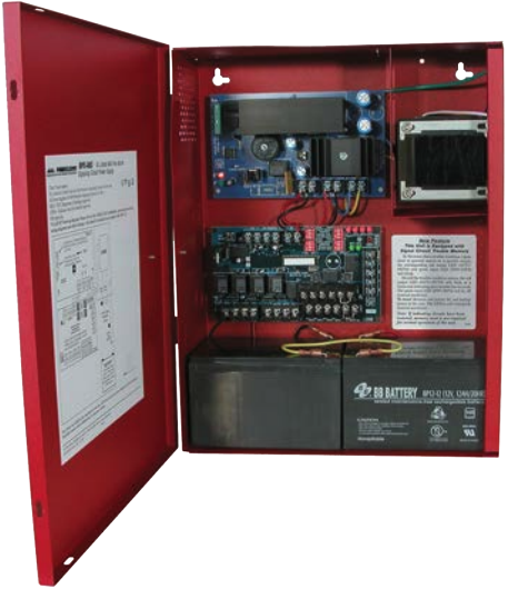 FUENTE PODER ADICIONAL 120VAC 4 SALIDA 12/24VDC @ 8AMP CLASE 2