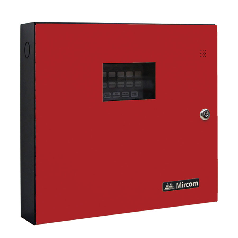 PANEL INC. 6 ZONAS 2 DE SEÑALIZACION (1.25AMP C/U) ROJO