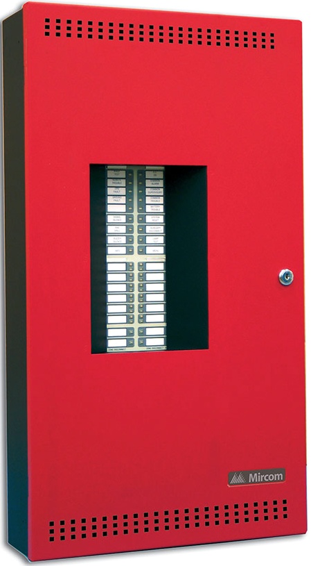 PANEL 12 ZONAS LED 4 CIRC. SEÑAL. COM.DIGITAL FUENTE 5 AMP