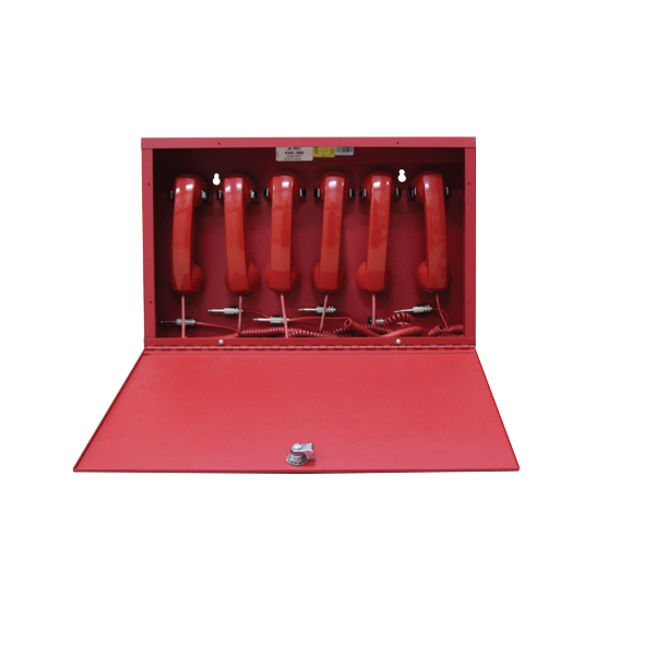 CAJA P/ 6 TELEF. PORTATILES DE BOMBEROS FH-100