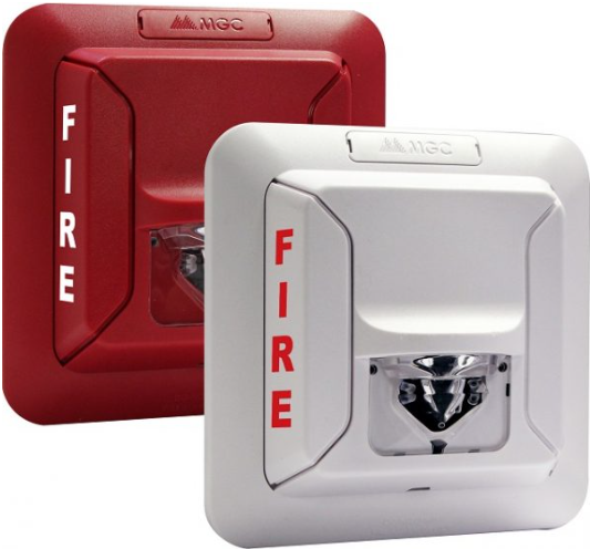 LUZ ESTROBOSCOPICA ROJA SERIE 400 MONTAJE EN PARED UL