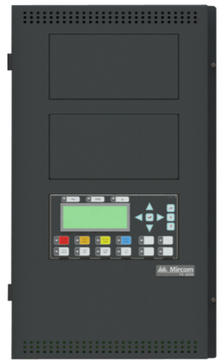 CHASIS FLEXNET, INCENDIO INTELIGENTE 1 LAZO EXP. A 13, LCD 4x20, RED, PROT. AP, CLIP
