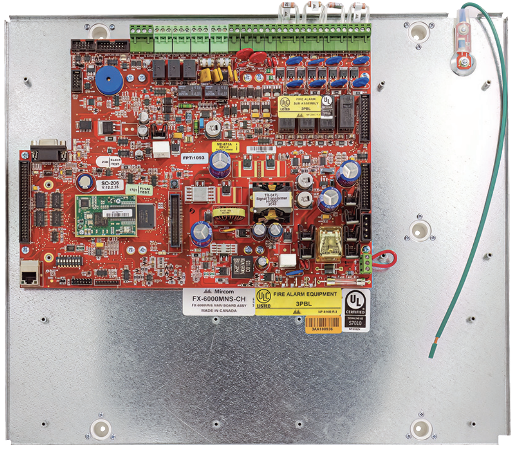 CHASIS FLEXNET 6000 AUDIO EVACUACION, NETWRK, PROT.MP, AP, CLIP, UL, FM