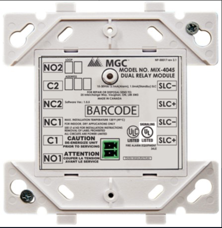 MODULO DE DOBLE RELAY SERIE 4000 PROTOCOLO MP