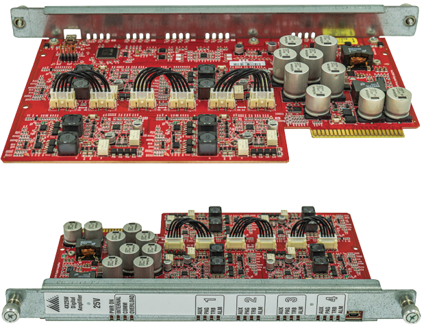 AMPLIFICADOR 25V 100W HASTA 4 ZONAS X 25W P/ QMB-6000