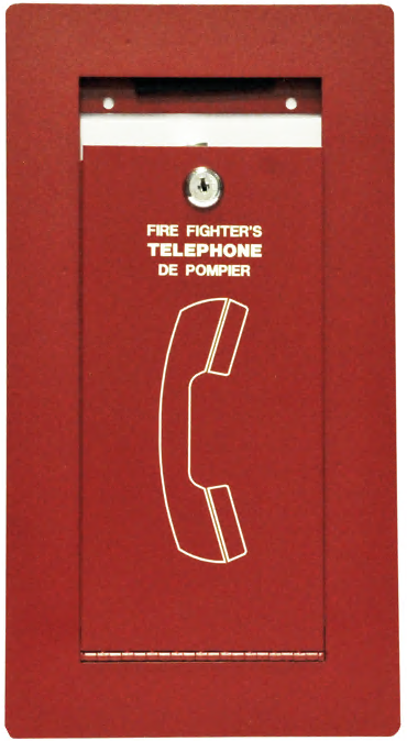 PUERTA P/BB-330 TEL. BOMBEROS, C/LLAVE P/ EMPOTRAR