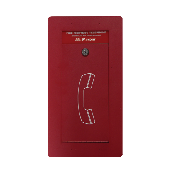 PUERTA P/BB-330 TELEFONO DE BOMBEROS, C/LLAVE SUPERFICIAL
