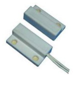 CONTACTO MAGN. SUPERFIC. BLANCO C/CABLE AL LADO