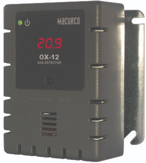 SENSOR DE OXIGENO O2 FIJO Y CONTROLADOR 100-240 VAC