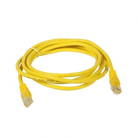 PATCH CORD CAT5E 2MT AMARILLO