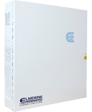 Cabinet with power supply 24V/12A, IP30
