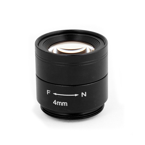 LENTE 4 mm AJUSTE FOCO, IRIS FIJO