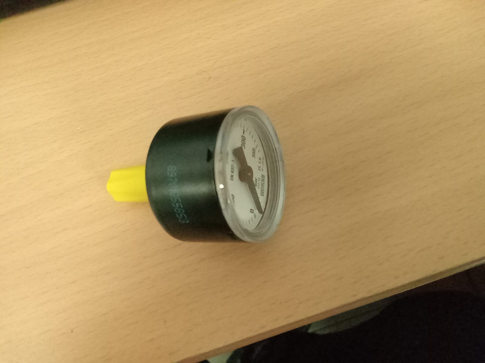 Pressure gauge / rear / M10x1 / Ø40 / Scale 0-350 Bar